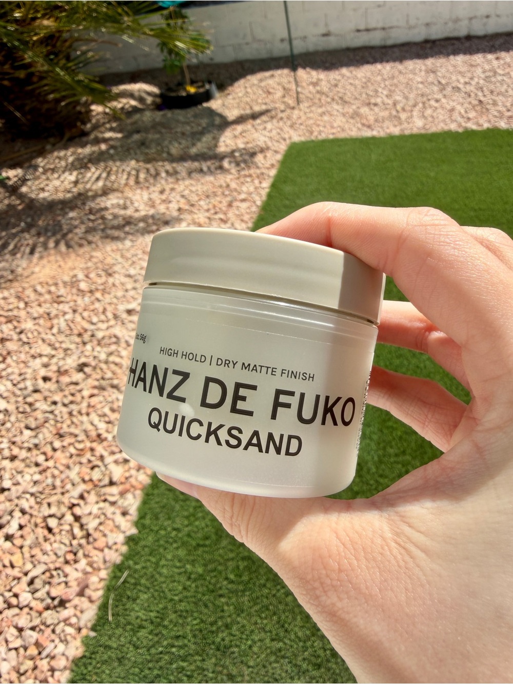 Hanz De Fuko Quicksand finishing product (tested/opened)